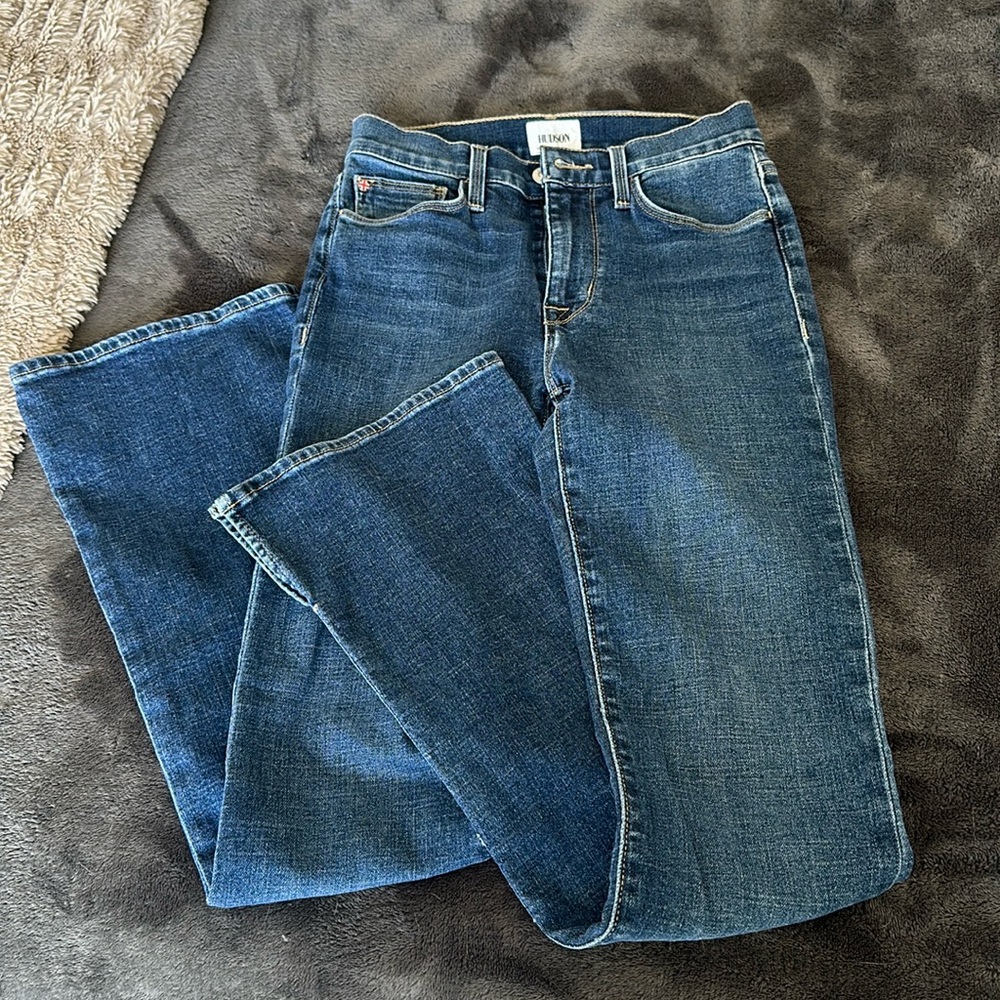High Rise Boot Cut Hudson Jeans
